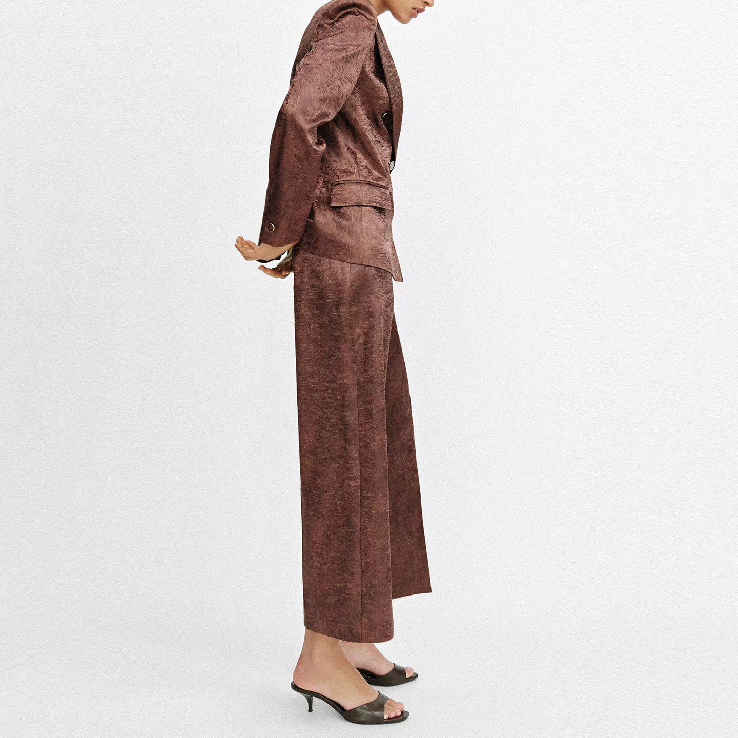 Women's Fashion Suit Set with  - مراجعة Shoulder Pad Set In وسعره