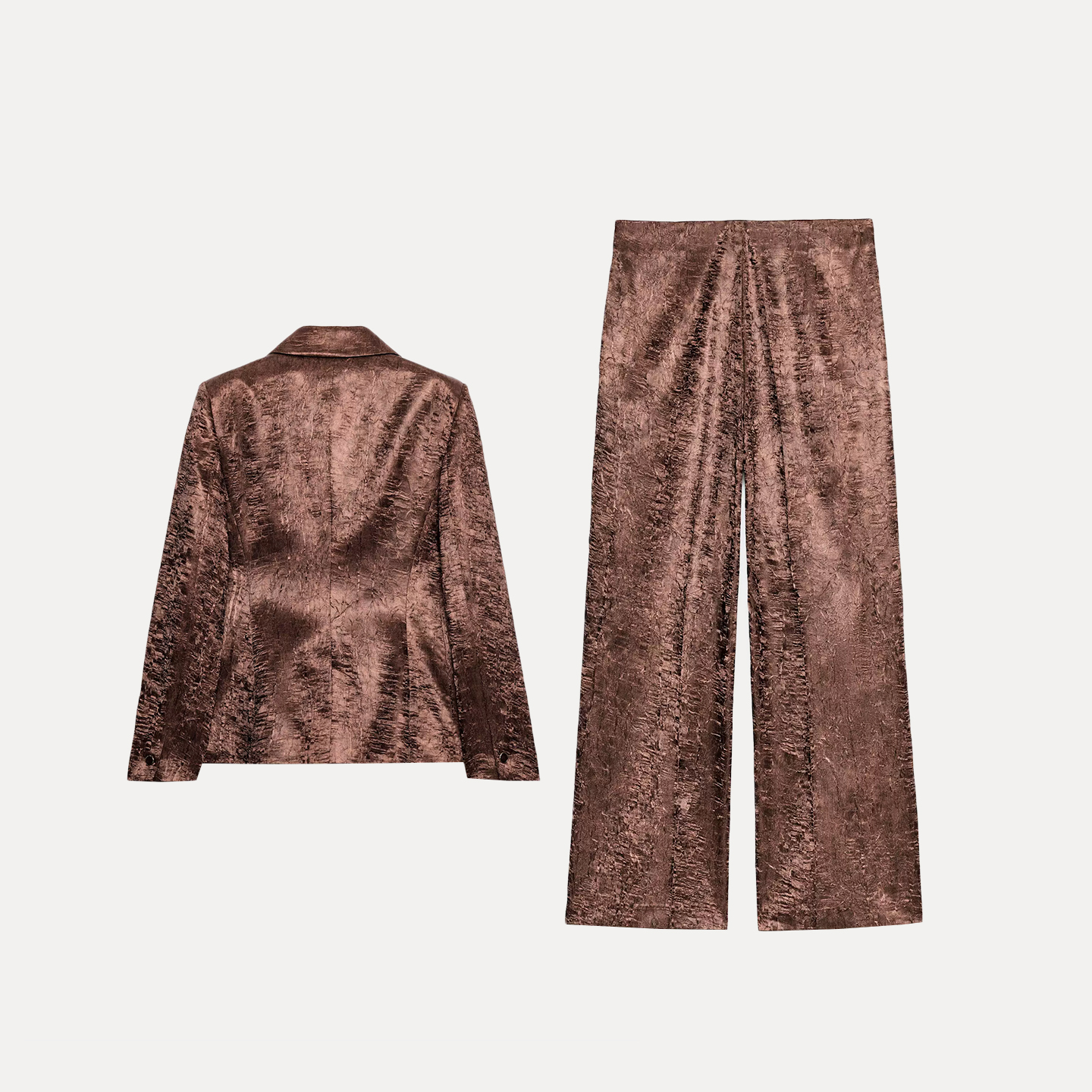 Women's Fashion Suit Set with  - مراجعة Shoulder Pad Set In وسعره
