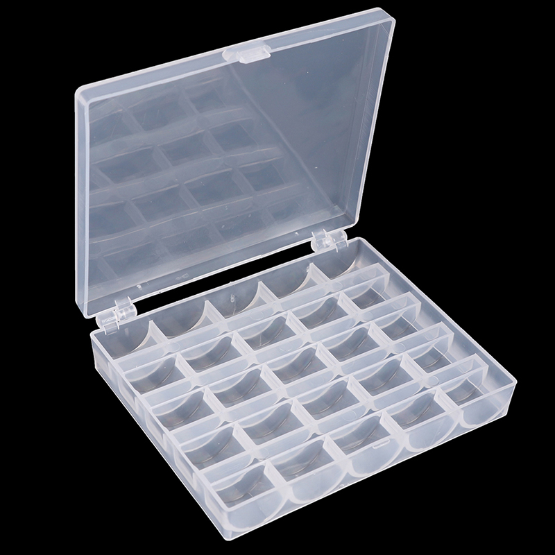 Hot Sale 25/36 Spools Bobbins  - مراجعة Bobbin Organizer Box وسعره