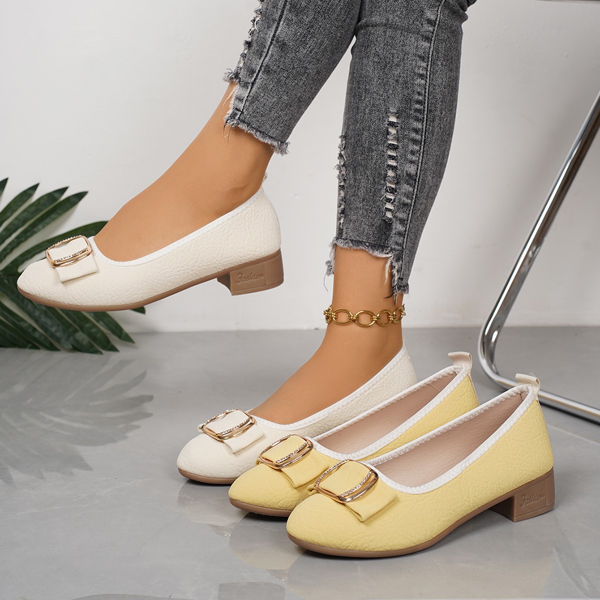 Women's shoes 2025 Soft Sole a - مراجعة Sewing New وسعره