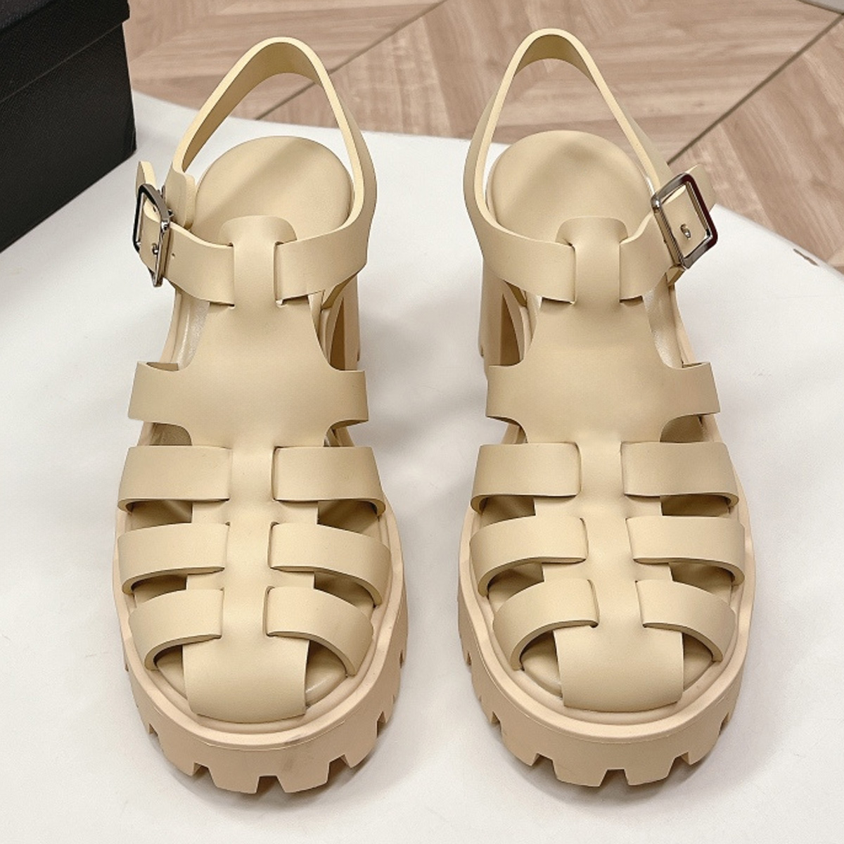 2026 New Women's Round Toe Lea - مراجعة Sewing New وسعره