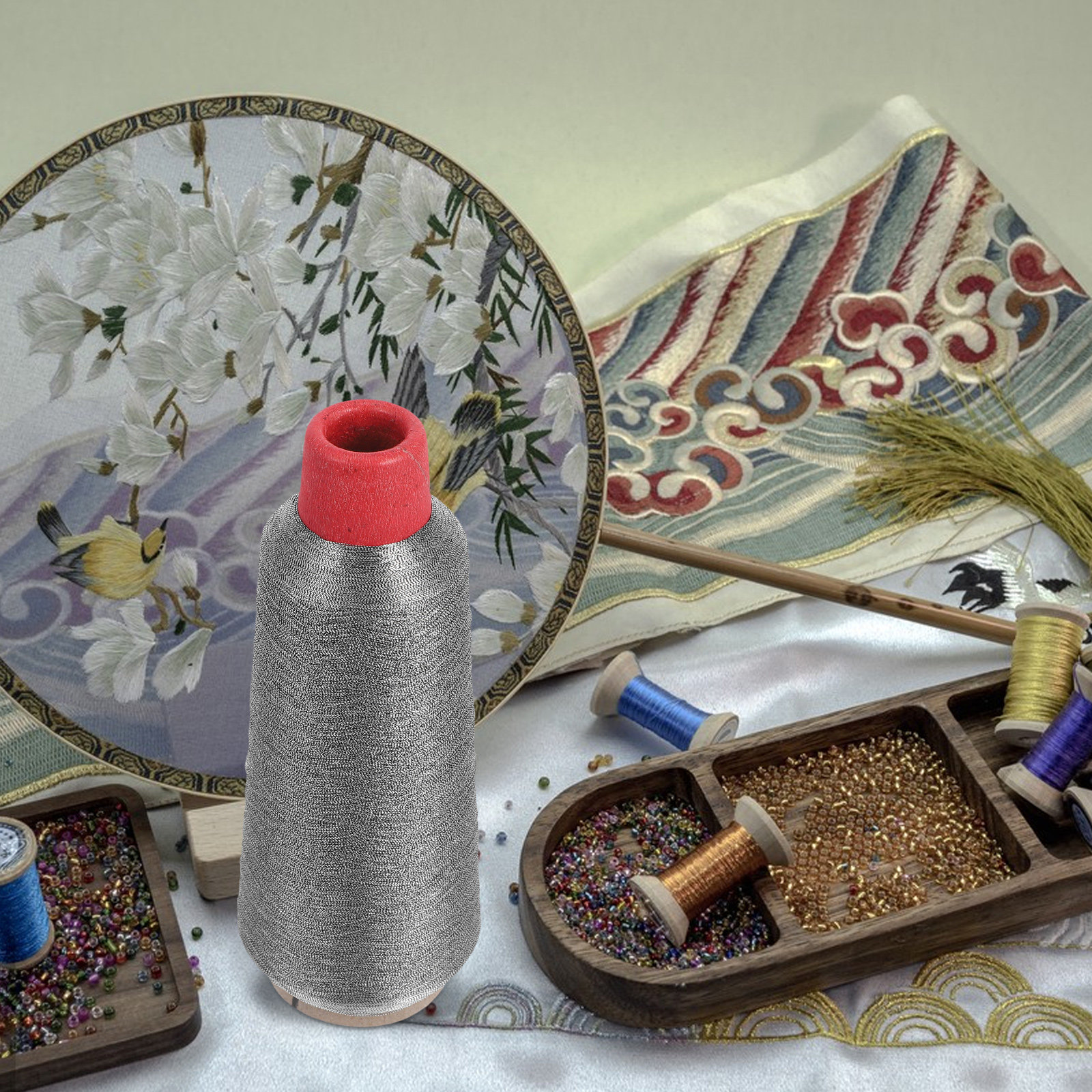 Professional Silver Embroidery - مراجعة Sewing Roll وسعره