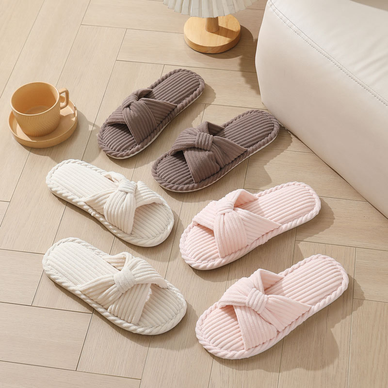 Corduroy Cross Strap Home Slip - مراجعة Sewing Garment وسعره