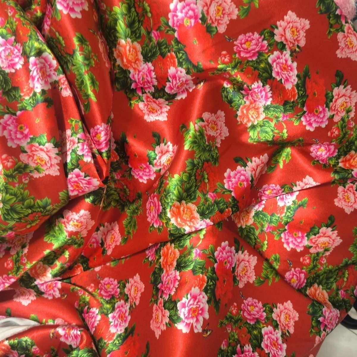 Satin Fabric Cloth without Ove - مراجعة Sewing And Textile وسعره